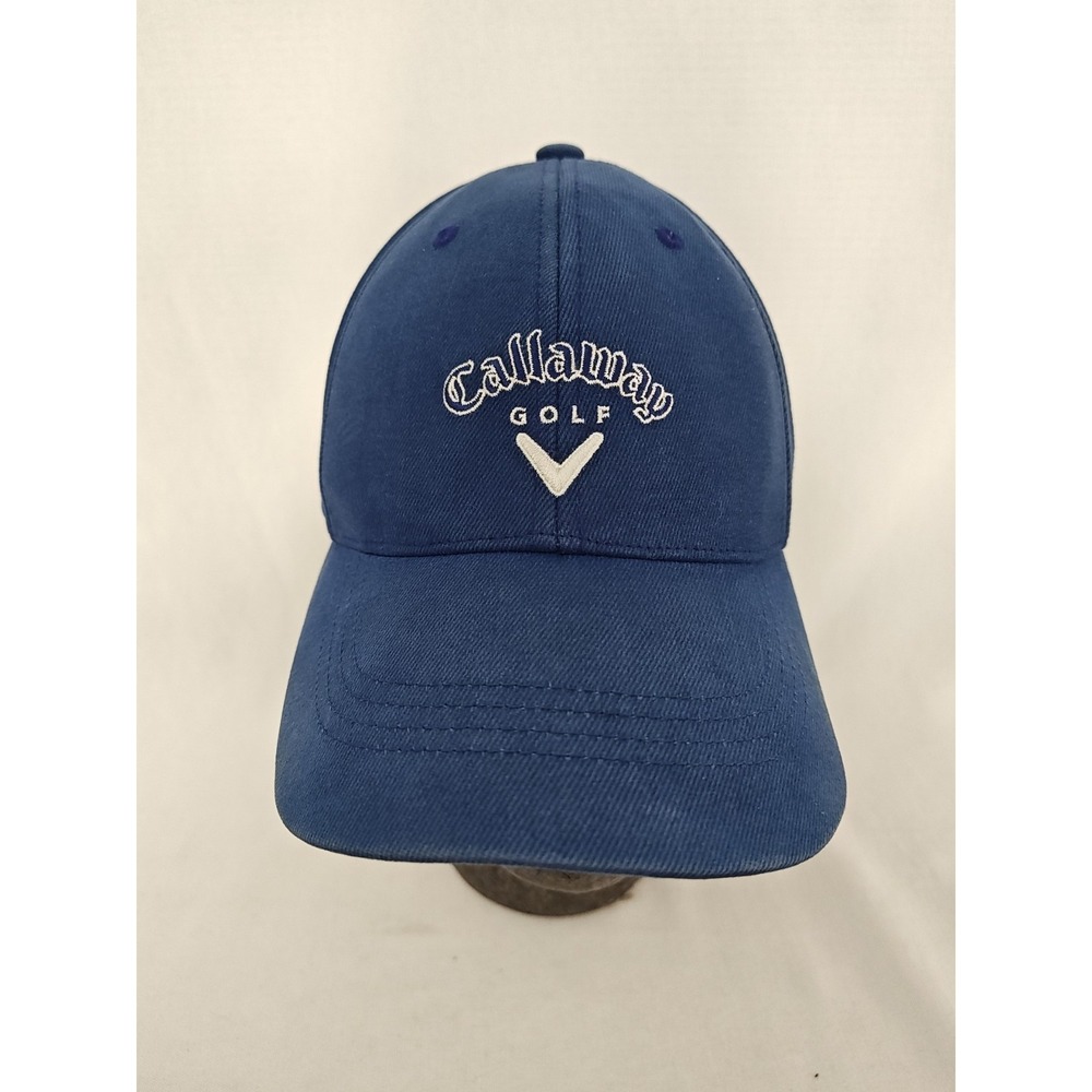 Callaway Golf Big Bertha Fitted‎ Golf Hat Dad Cap Blue SpXnn Stretch Casual